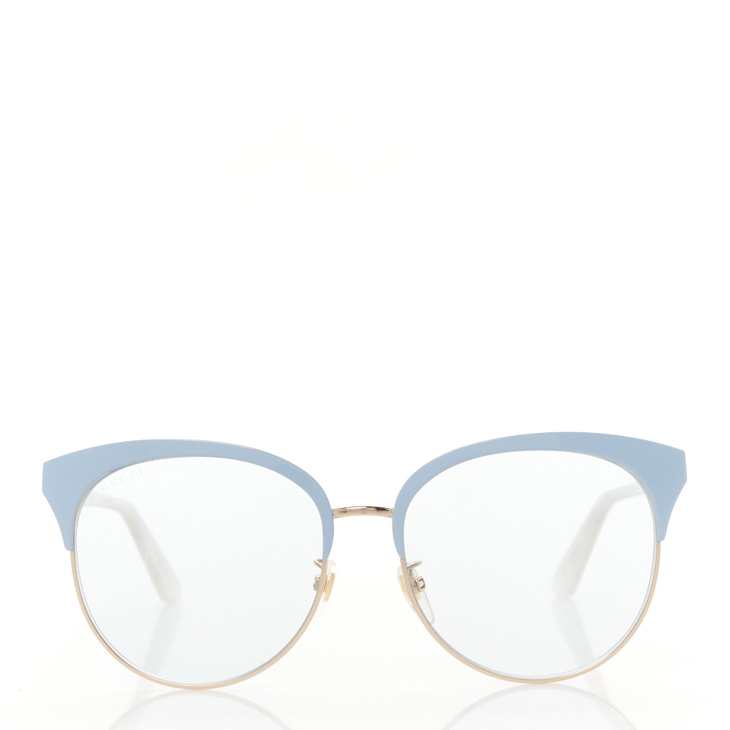 Gucci Round Metal GGG0246 Sunglasses Light Blue 2 of 8