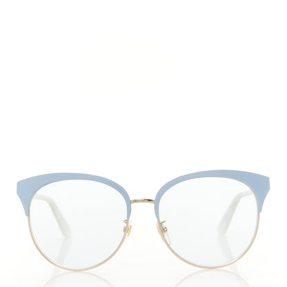 Gucci Round Metal GGG0246 Sunglasses Light Blue 2 of 8