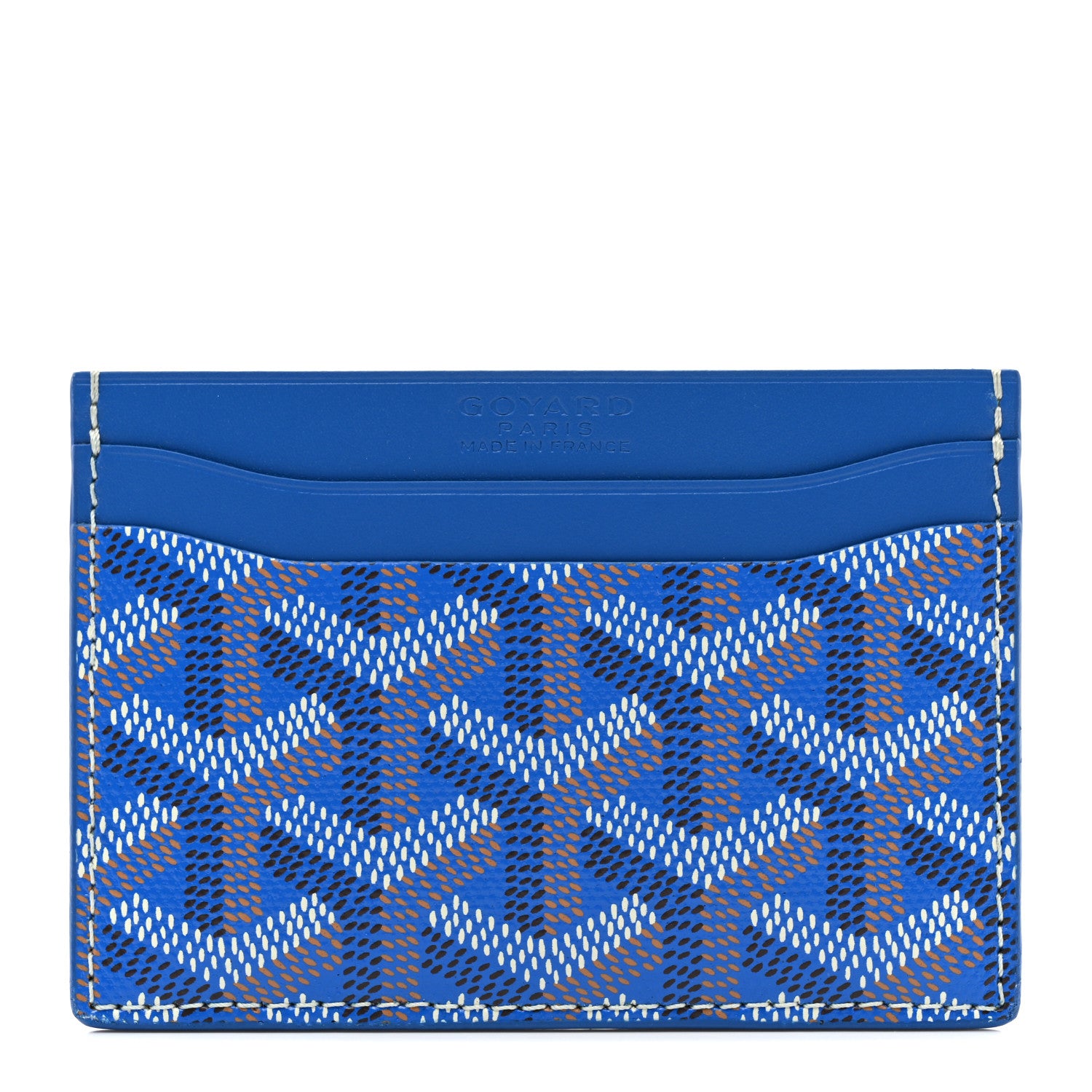 Goyard Goyardine Saint Sulpice Card Holder Sky Blue 1 of 6