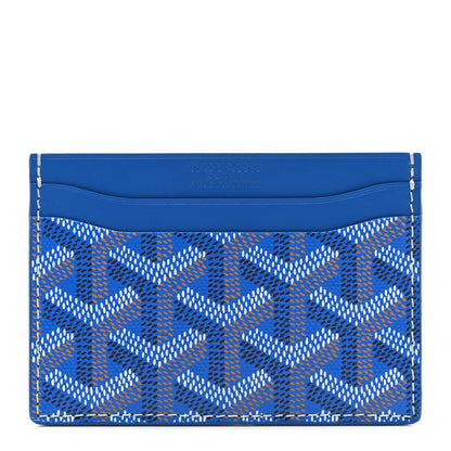 Goyard Goyardine Saint Sulpice Card Holder Sky Blue 1 of 6