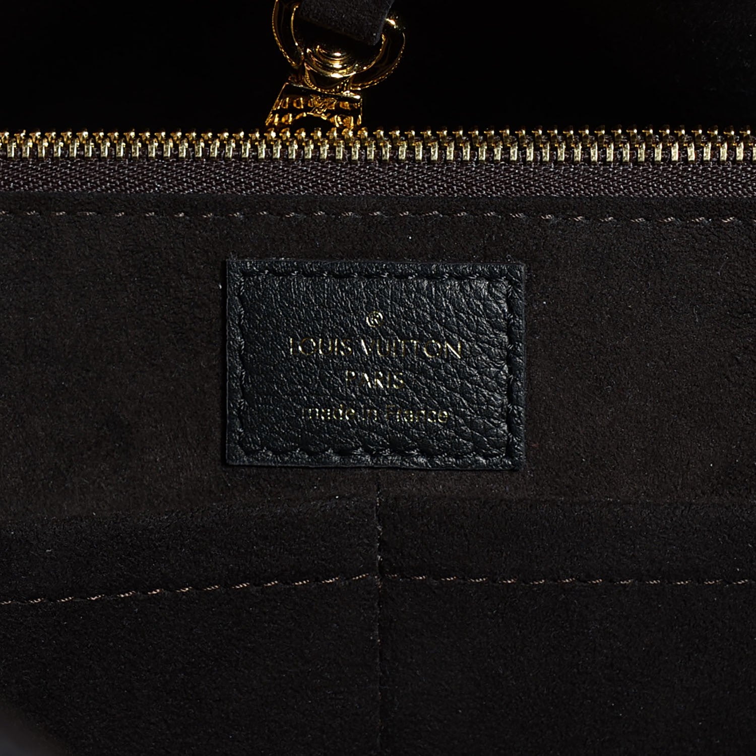 Louis Vuitton Calfskin Monogram Kimono Tote Black 7 of 8