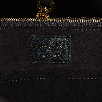 Louis Vuitton Calfskin Monogram Kimono Tote Black 7 of 8
