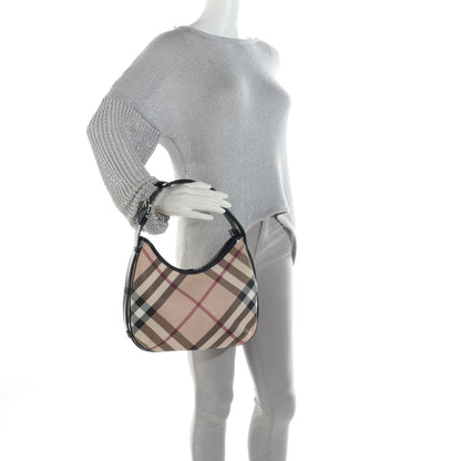 Burberry Nova Check Shoulder Bag Black 2 of 7