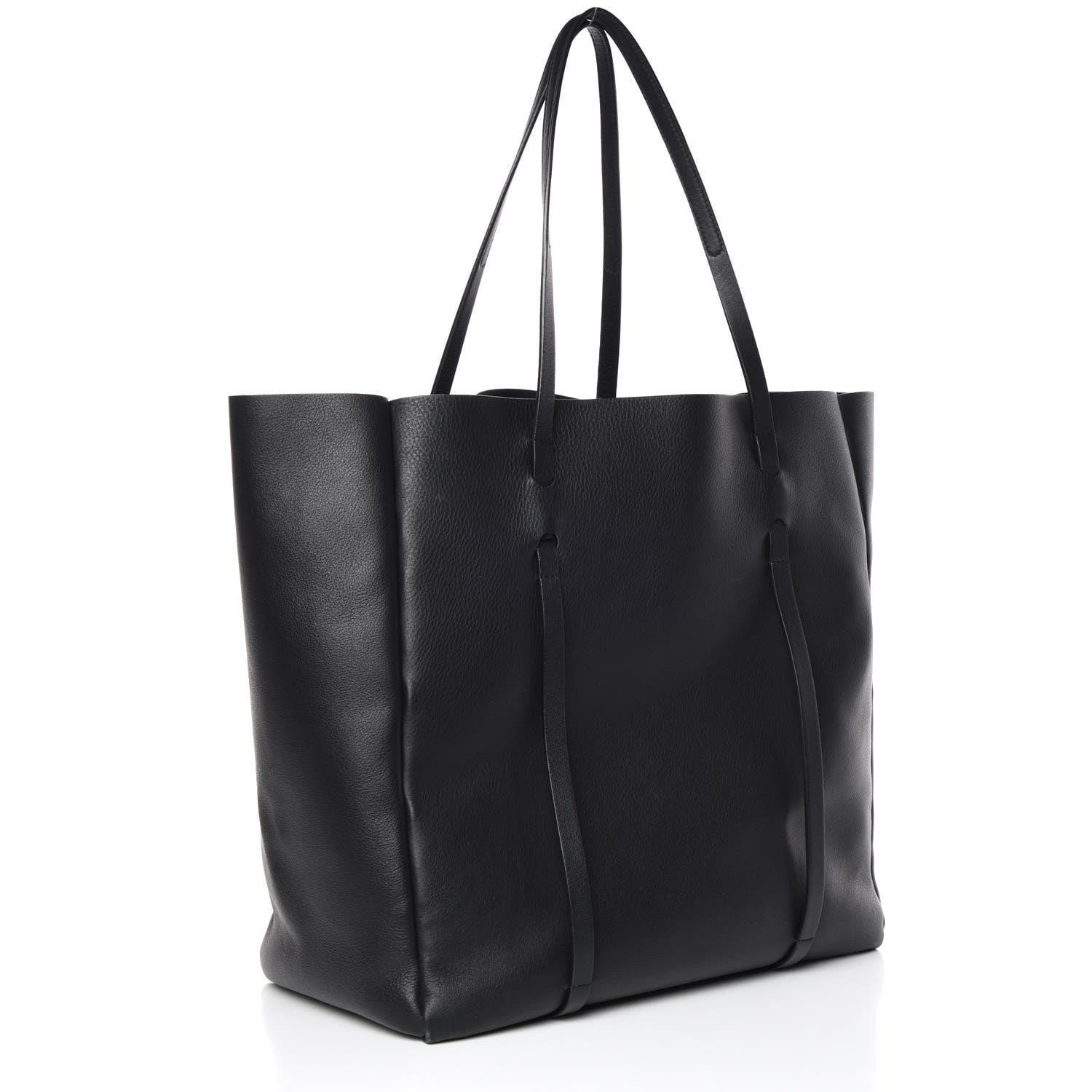 Balenciaga Pebbled Calfskin Medium Everyday Tote Black 4 of 12