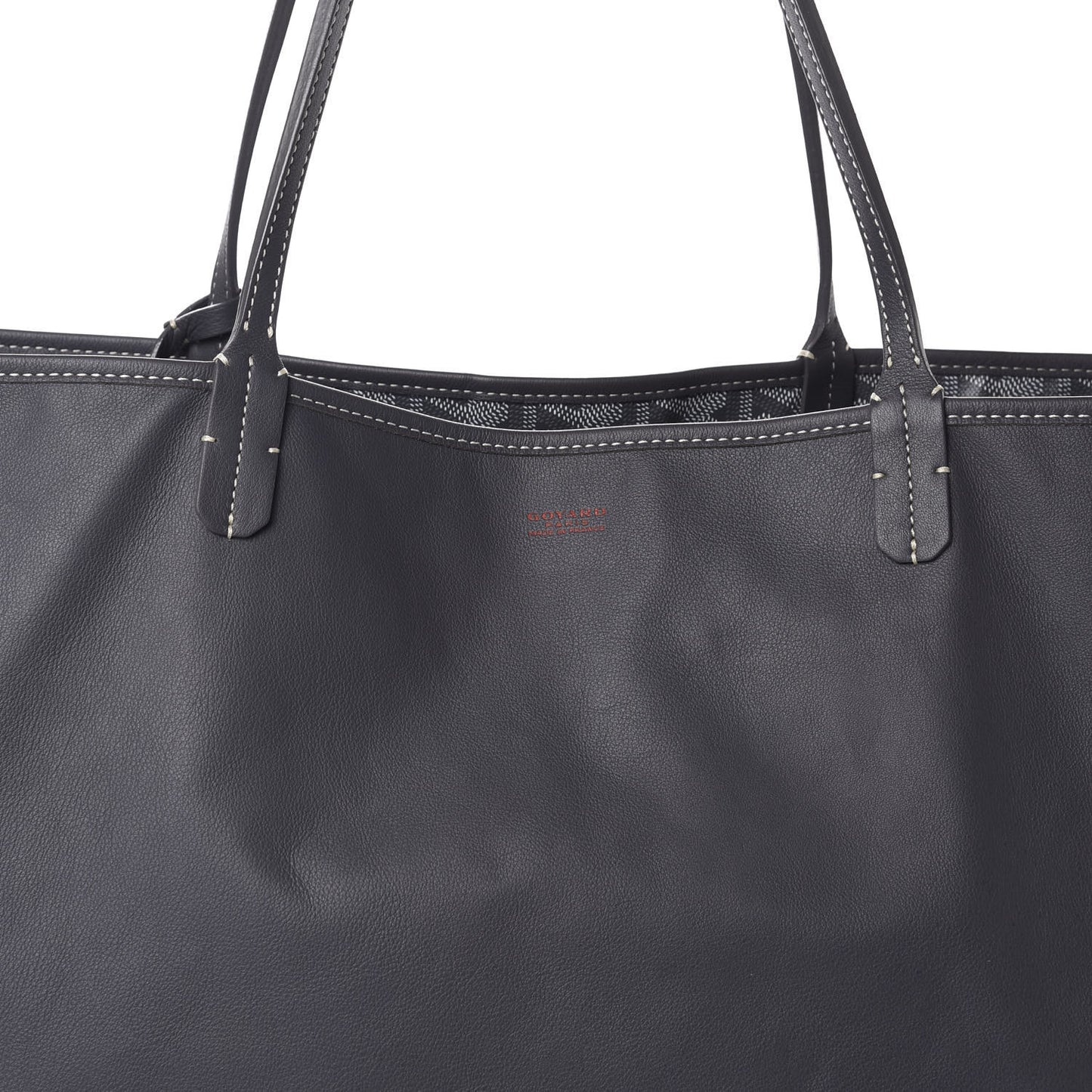 Goyardine Reversible Anjou GM Grey