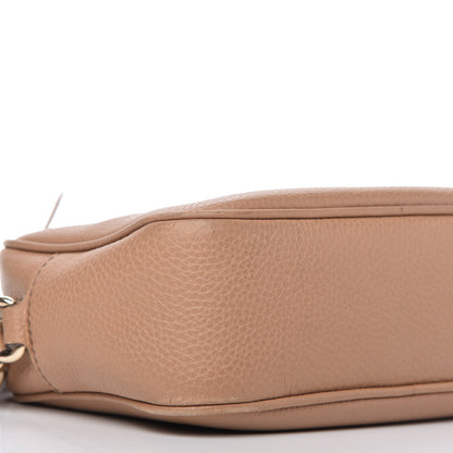 Gucci Pebbled Calfskin Small Soho Disco Bag Camelia 6 of 10
