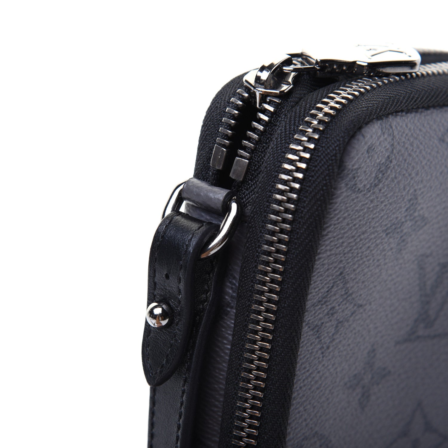 Louis Vuitton Monogram Eclipse Reverse Double Phone Pouch 15 of 18