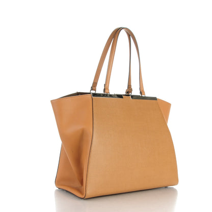 Fendi Vitello Elite Flamingo Large 3Jours Tote Orzo 3 of 7