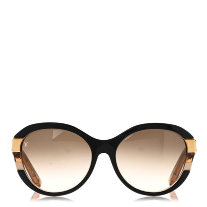 Louis Vuitton Petit Soupcon Cat Eye Sunglasses Z0487E Brown 2 of 8