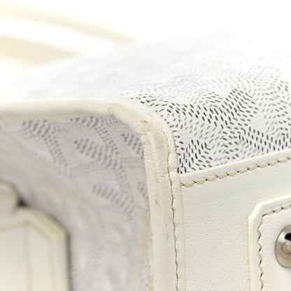 Goyard Goyardine Marquises Tote White 19 of 20