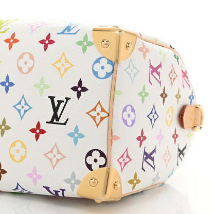 Louis Vuitton LV X TM Monogram Multicolor Speedy Bandouliere 25 White 9 of 10
