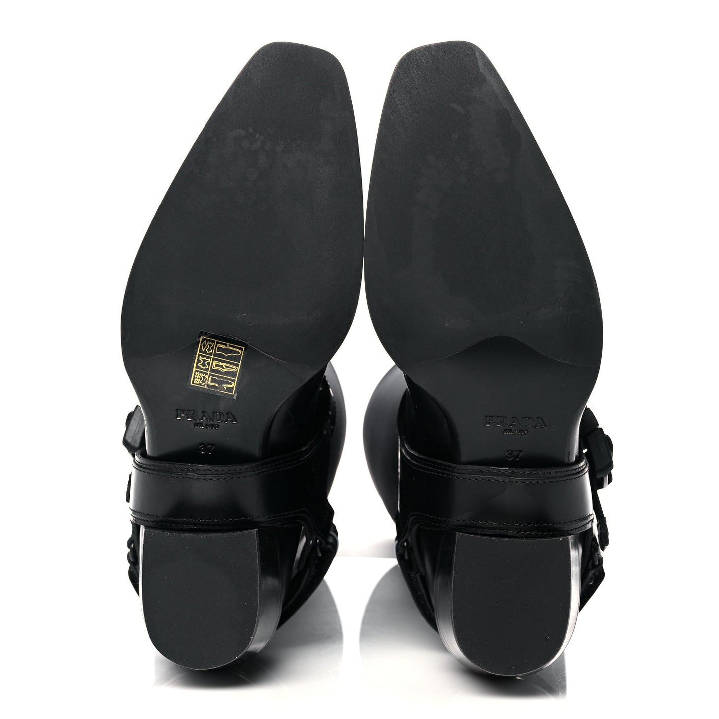 Spazzolato Rois Neoprene 50mm Western Tall Boots 37 Black