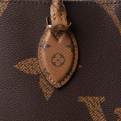 Louis Vuitton Reverse Monogram Giant Onthego MM 7 of 10