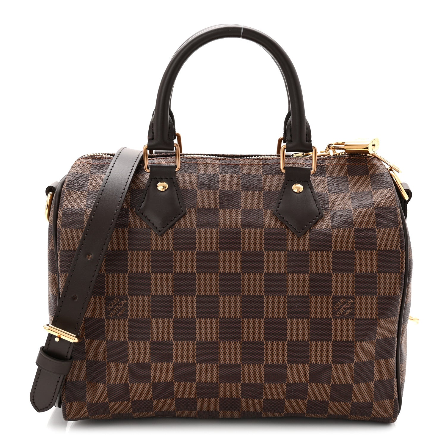 Louis Vuitton Damier Ebene Speedy Bandouliere 25 2 of 21