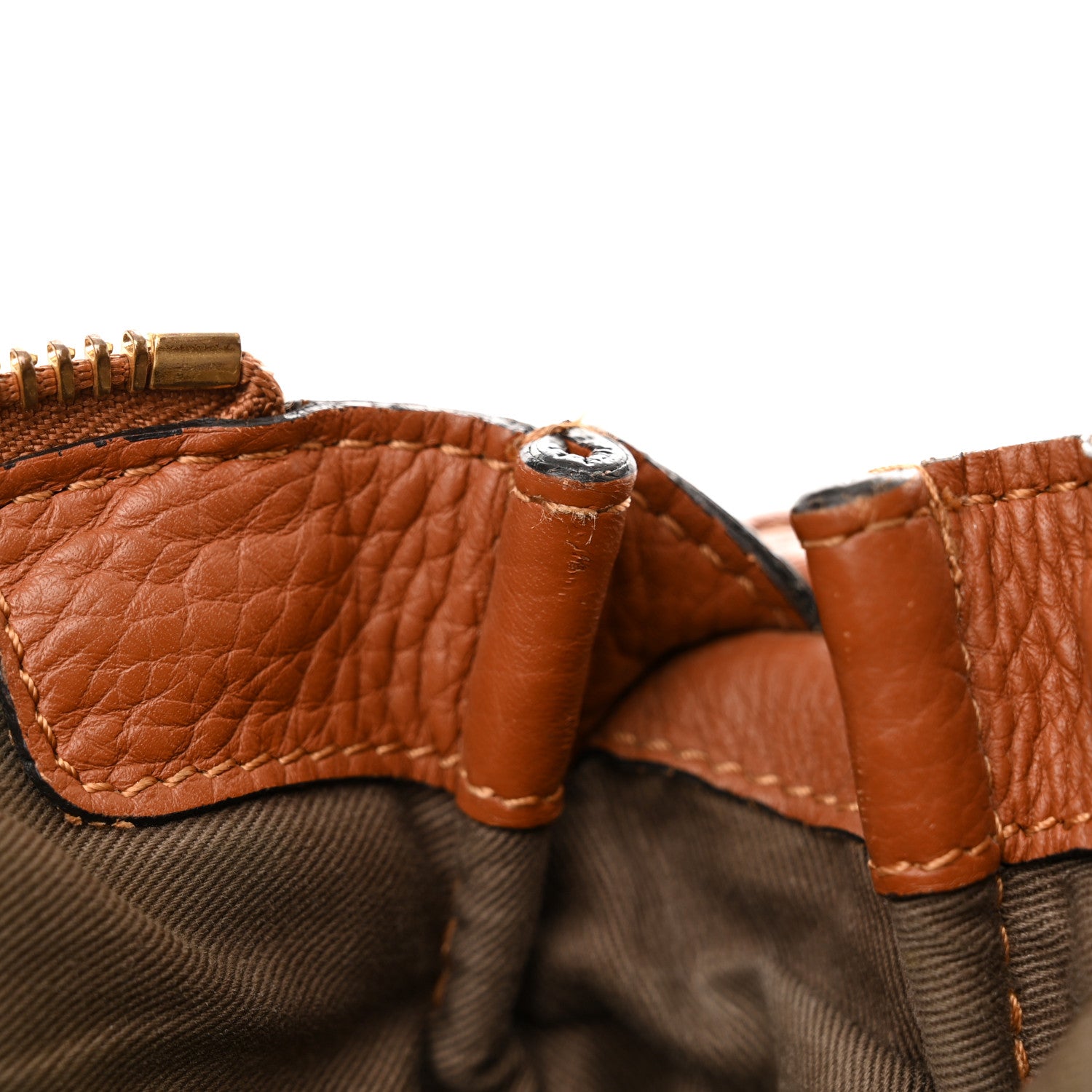 Chloe Calfskin Medium Marcie Satchel Tan 11 of 19