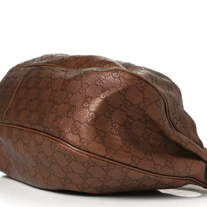 Gucci Guccissima Medium Sukey Hobo Bronze 11 of 14