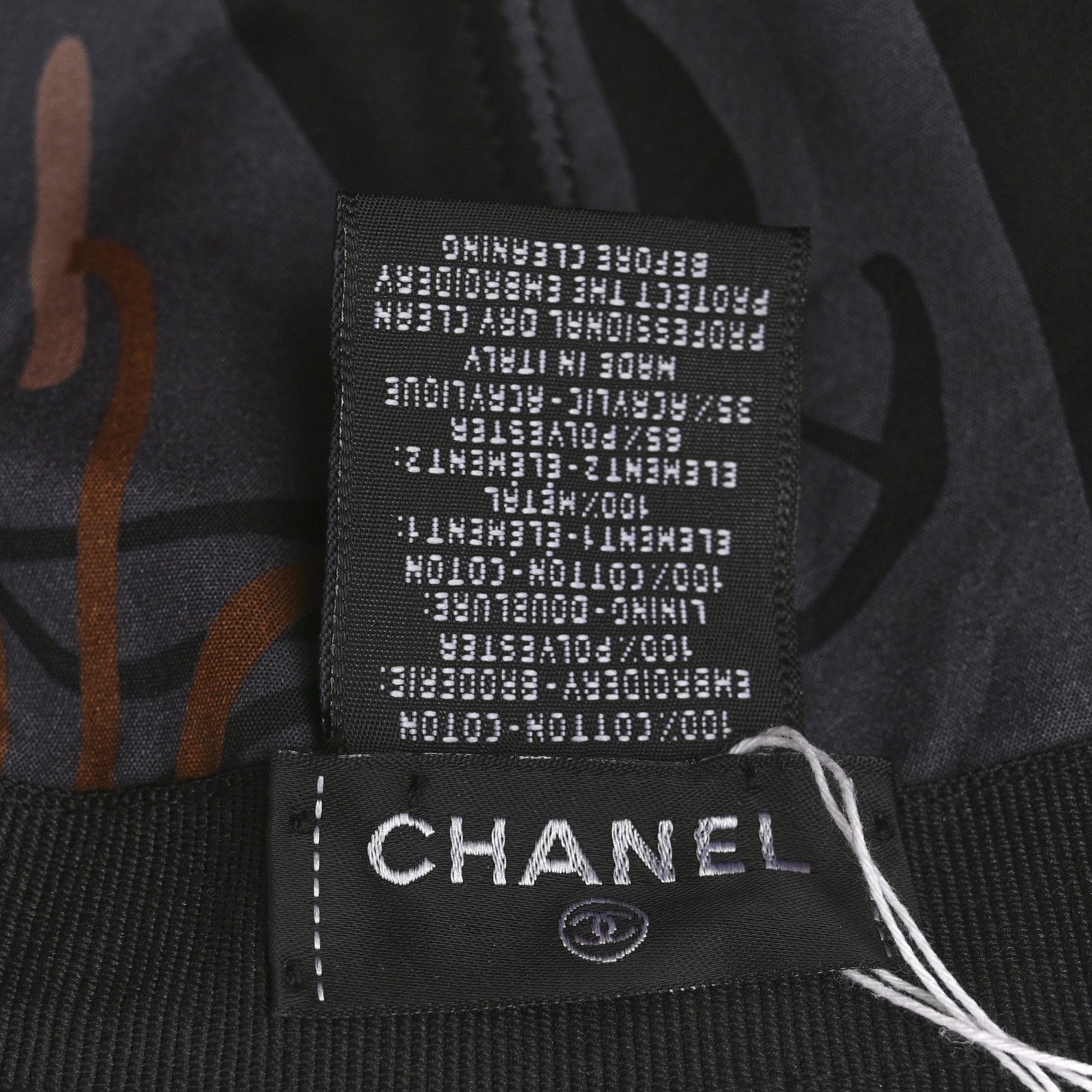 Chanel Cotton CC Cap Hat Black Coral 1750225 – FASHIONPHILE