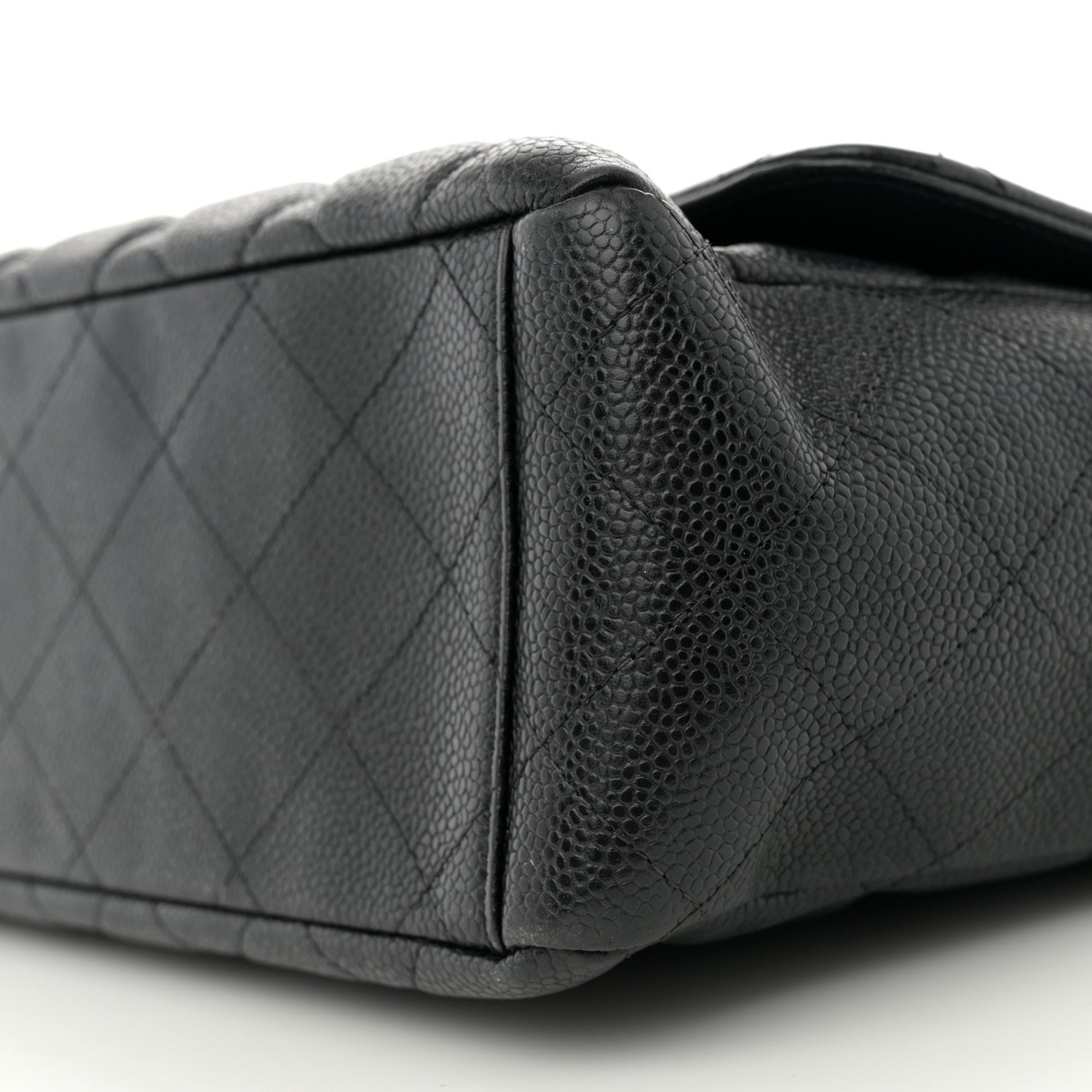 Chanel Caviar Quilted Maxi Single Flap Black 10 of 12