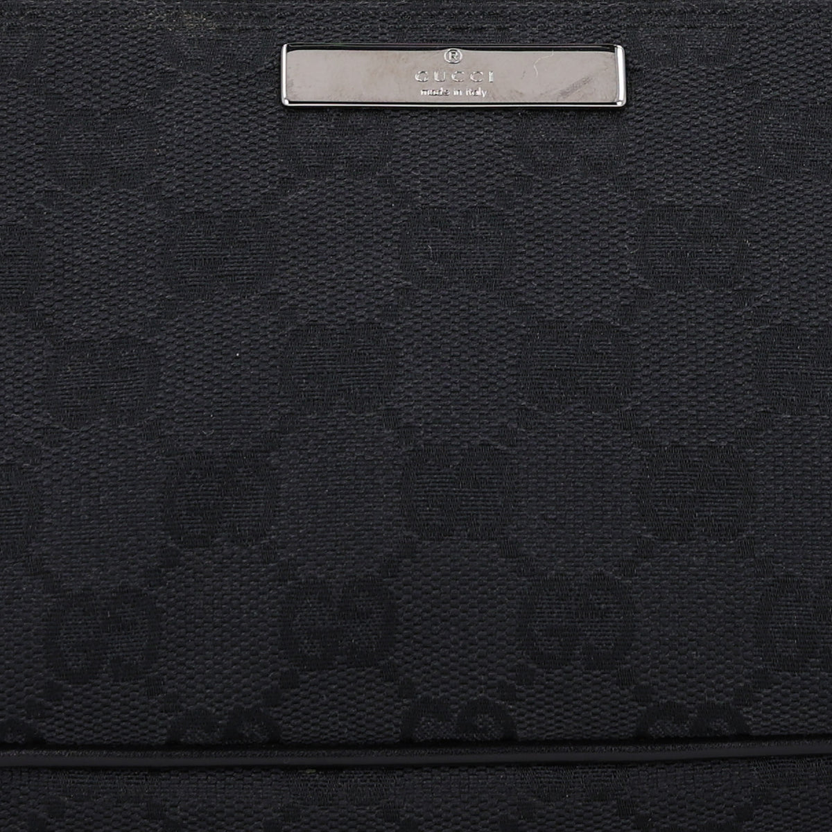 Gucci Monogram Boat Pochette Black 8 of 10