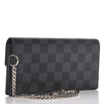 Louis Vuitton Damier Graphite Accordeon Wallet 3 of 8