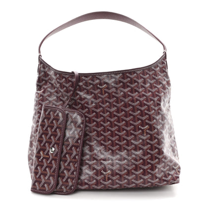 Goyard Goyardine Boheme Hobo Burgundy 3 of 11