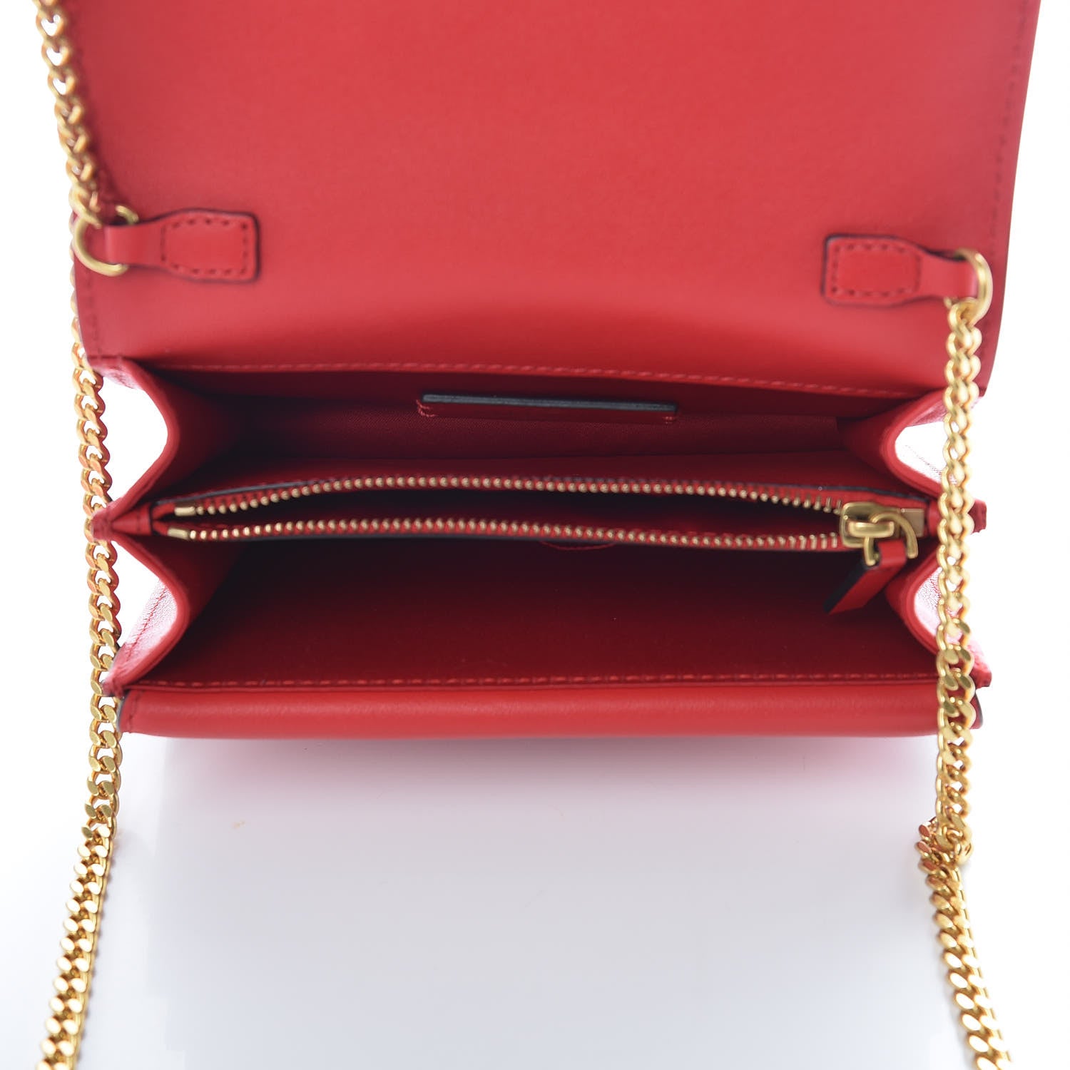 Valentino Garavani Smooth Calfskin Mini Vring Crossbody Bag Rouge Pur 5 of 8