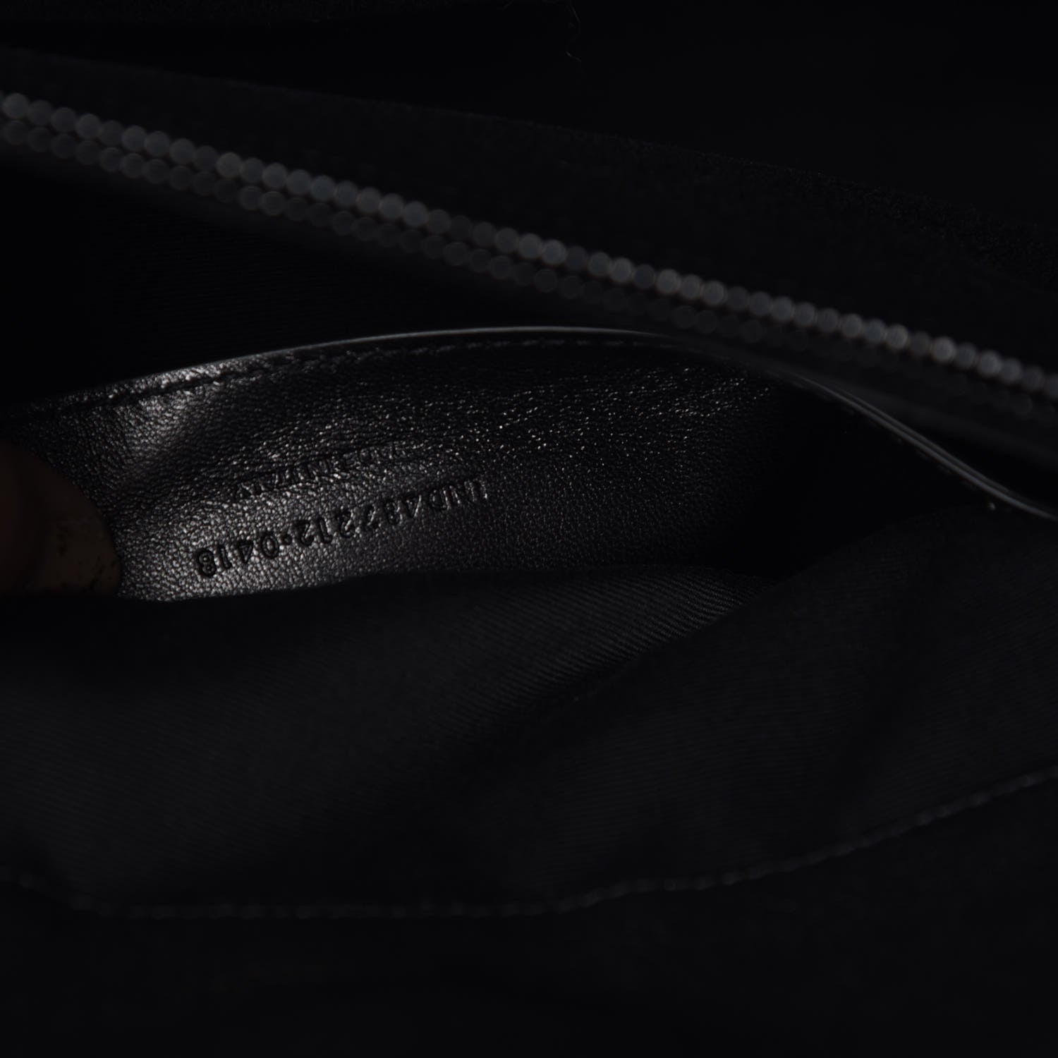 Saint Laurent Sheepskin Matelasse Chevron Monogram Monochrome Large College Satchel Black 10 of 10