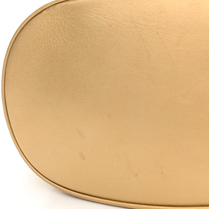 Chanel Metallic Lambskin CC Drawstring Shoulder Bag Gold 21 of 21