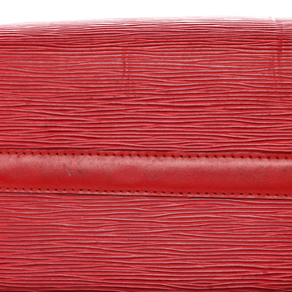 Louis Vuitton Epi Speedy 25 Castillan Red 14 of 14