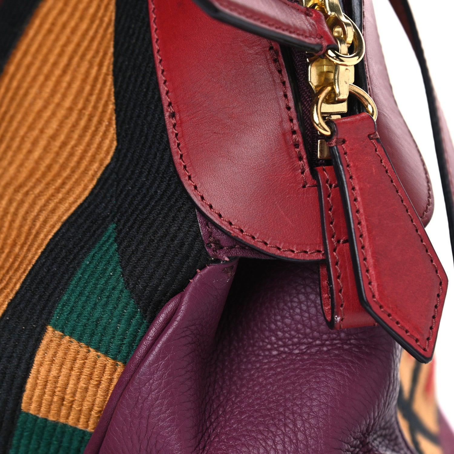 Burberry Prorsum Geometric Tapestry Large Milverton Bag Multicolor 10 of 15