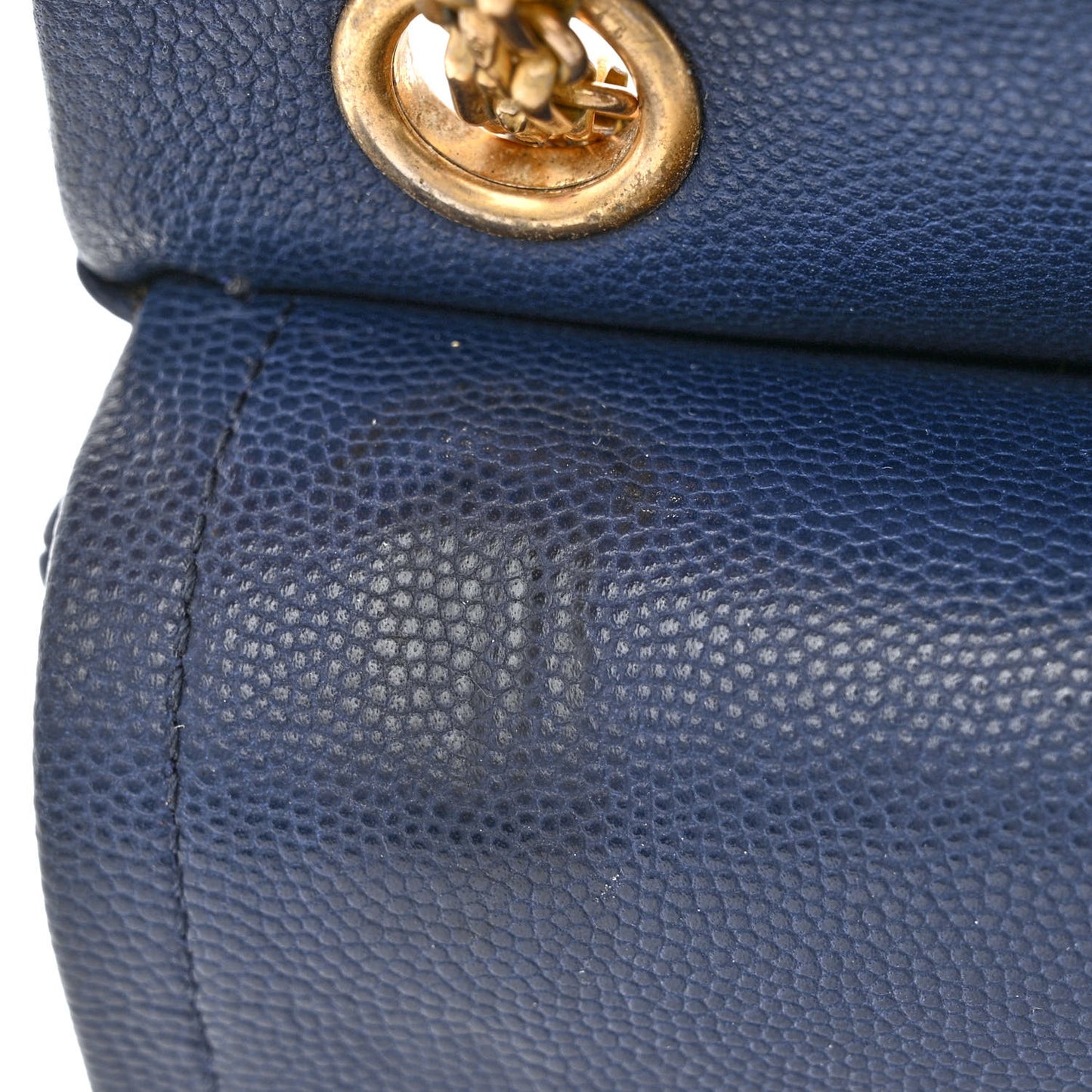 Caviar 2.55 Reissue 224 Flap Dark Blue