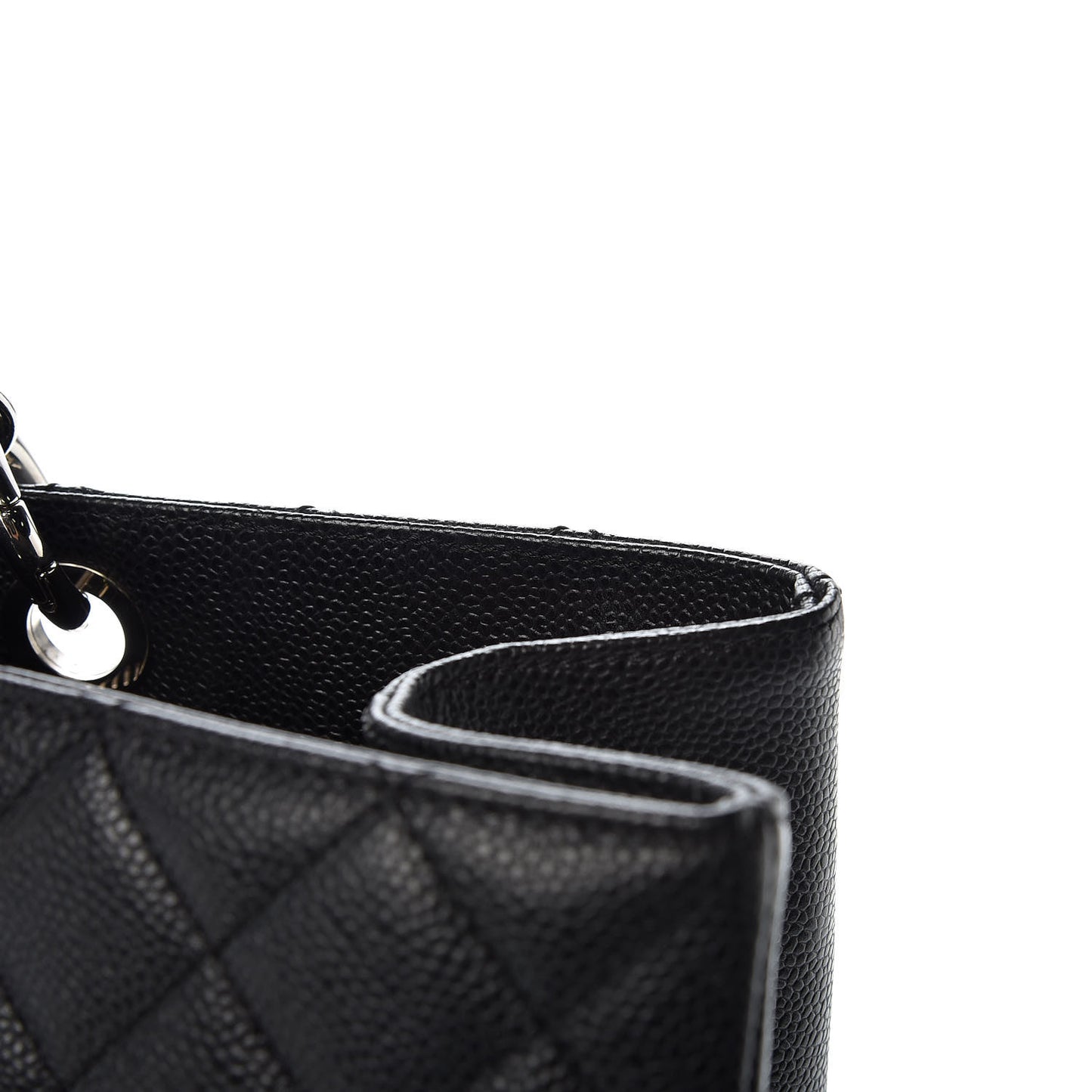 Caviar Quilted XL Grand Shopping Tote GST Black