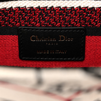 Christian Dior Canvas Medium DiorAmour Graffiti Lady D-Lite Latte 6 of 9