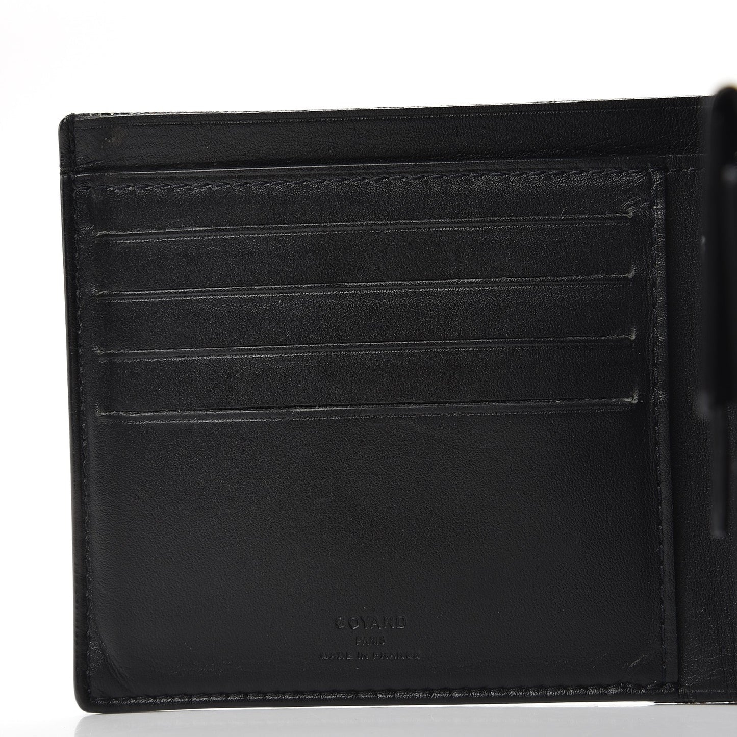 Goyardine Saint Florentin Bi-Fold Wallet Black