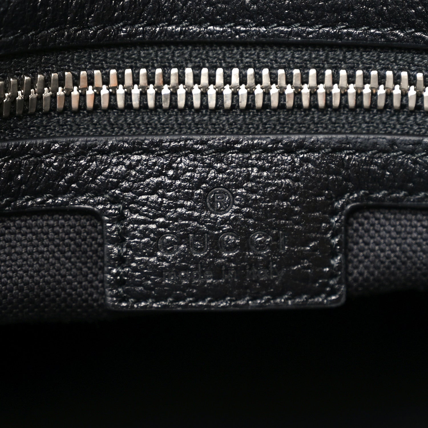 Gucci Monogram Jumbo GG Textured Dollar Calfskin Large Duffle Bag Black 6 of 10