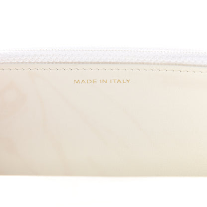 Chanel Caviar Quilted Boy Wallet On Chain WOC White 6 of 9