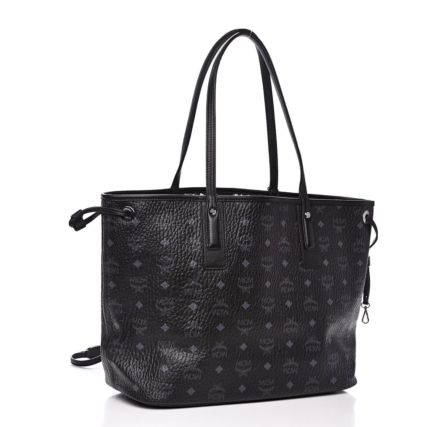 Visetos Large Liz Reversible Shopper Tote Black