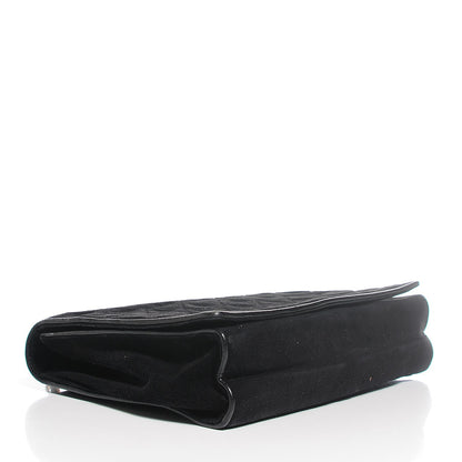 Chanel Suede Quilted Small Flap Bag Black 4 of 8