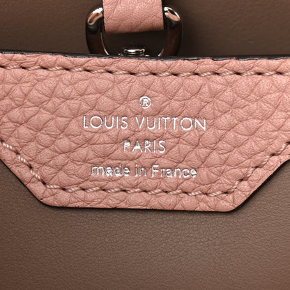 Louis Vuitton Taurillon Capucines PM Magnolia 7 of 10
