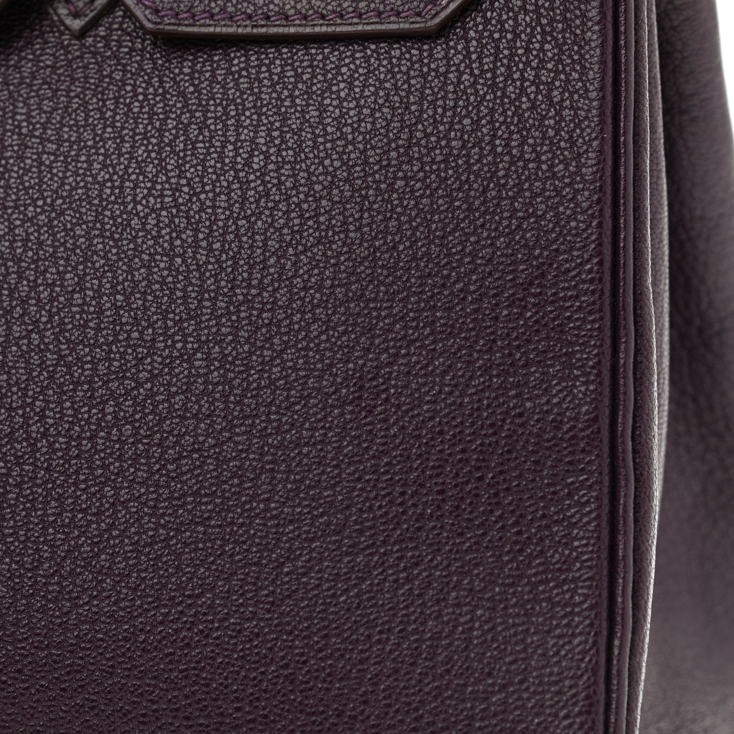 Chevre Mysore Birkin 30 Raisin