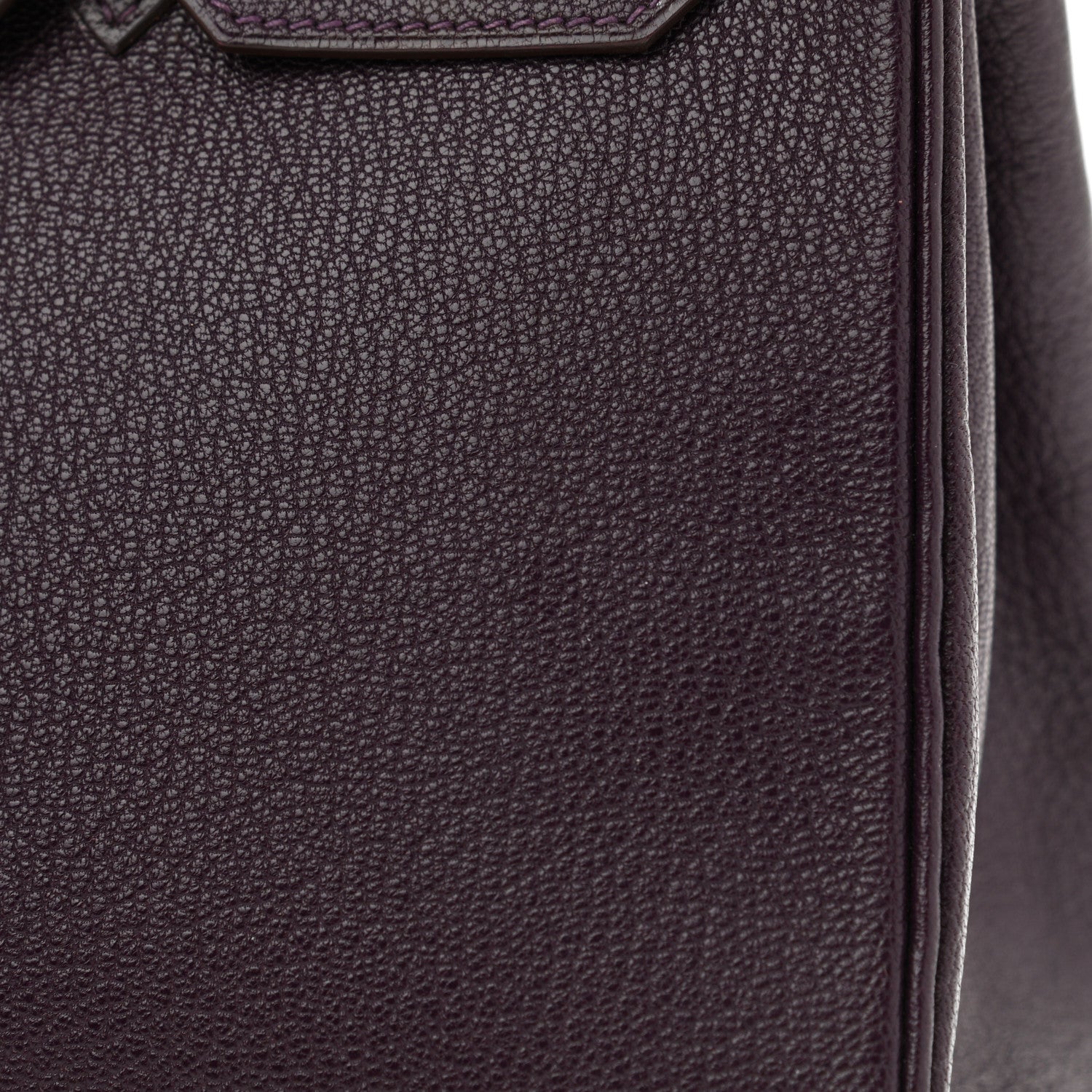 Hermes Chevre Mysore Birkin 30 Raisin 13 of 15
