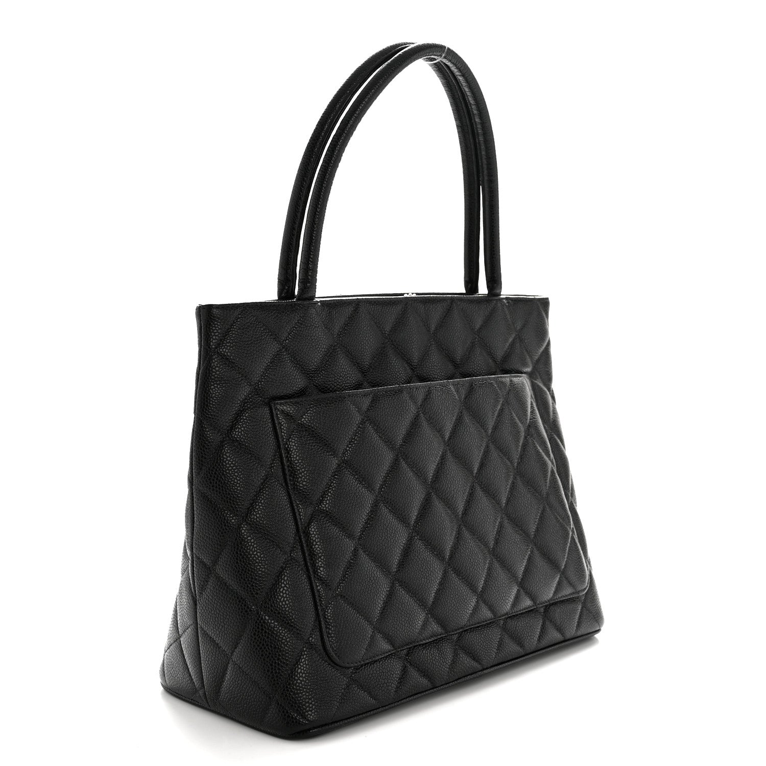 Chanel Caviar Quilted Medallion Tote Black 2 of 13