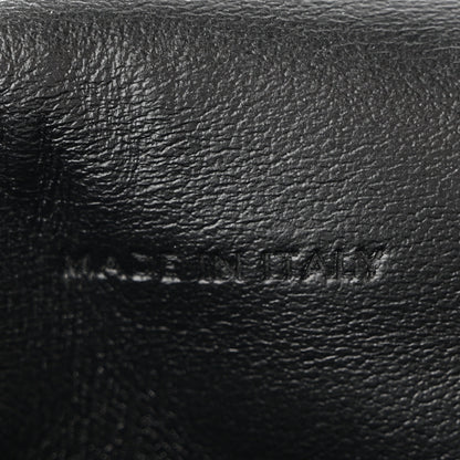 Celine Triomphe Canvas Lambskin Phone Pouch With Flap Black 6 of 10