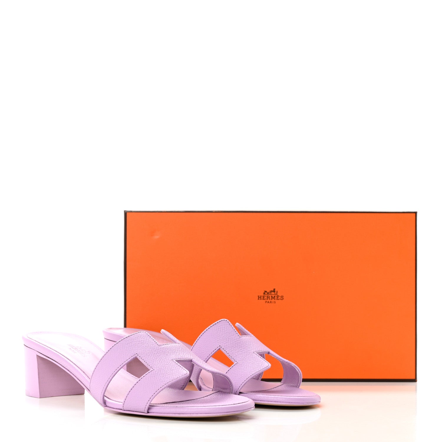 Hermes Epsom Oasis Sandals 39 Violet Amethyste 9 of 9
