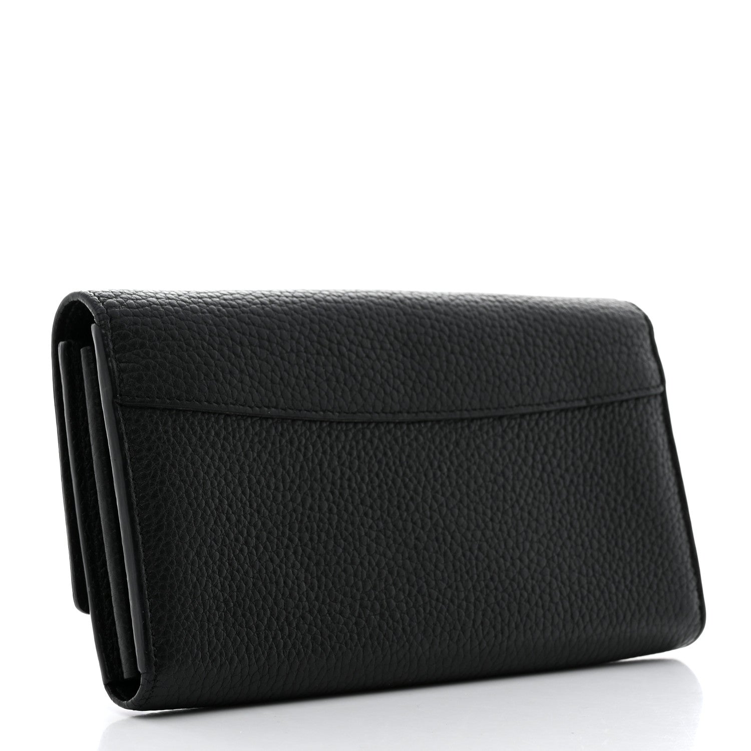 Louis Vuitton Taurillon Embellished Capucines Long Wallet Black 3 of 6