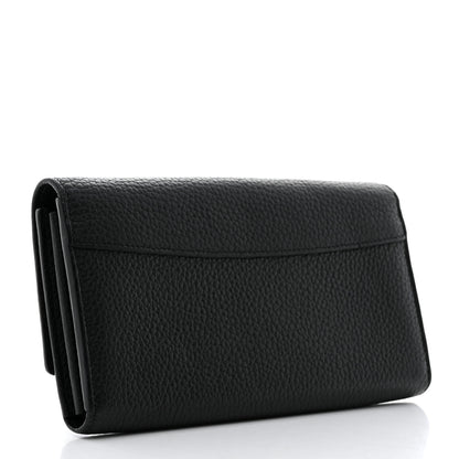 Louis Vuitton Taurillon Embellished Capucines Long Wallet Black 3 of 6