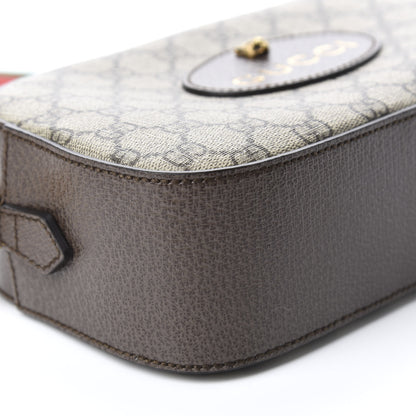 Gucci GG Supreme Monogram Web Neo Vintage Shoulder Bag Beige New Acero Crop 5 of 10
