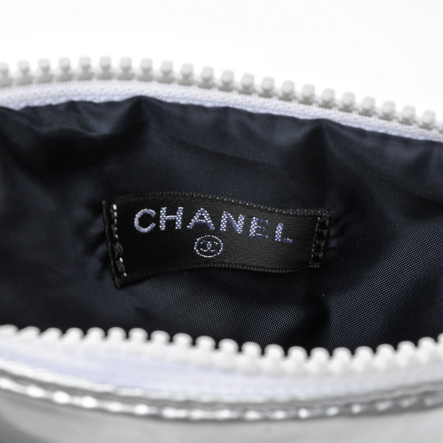Reversible Airlines Tote Silver Navy