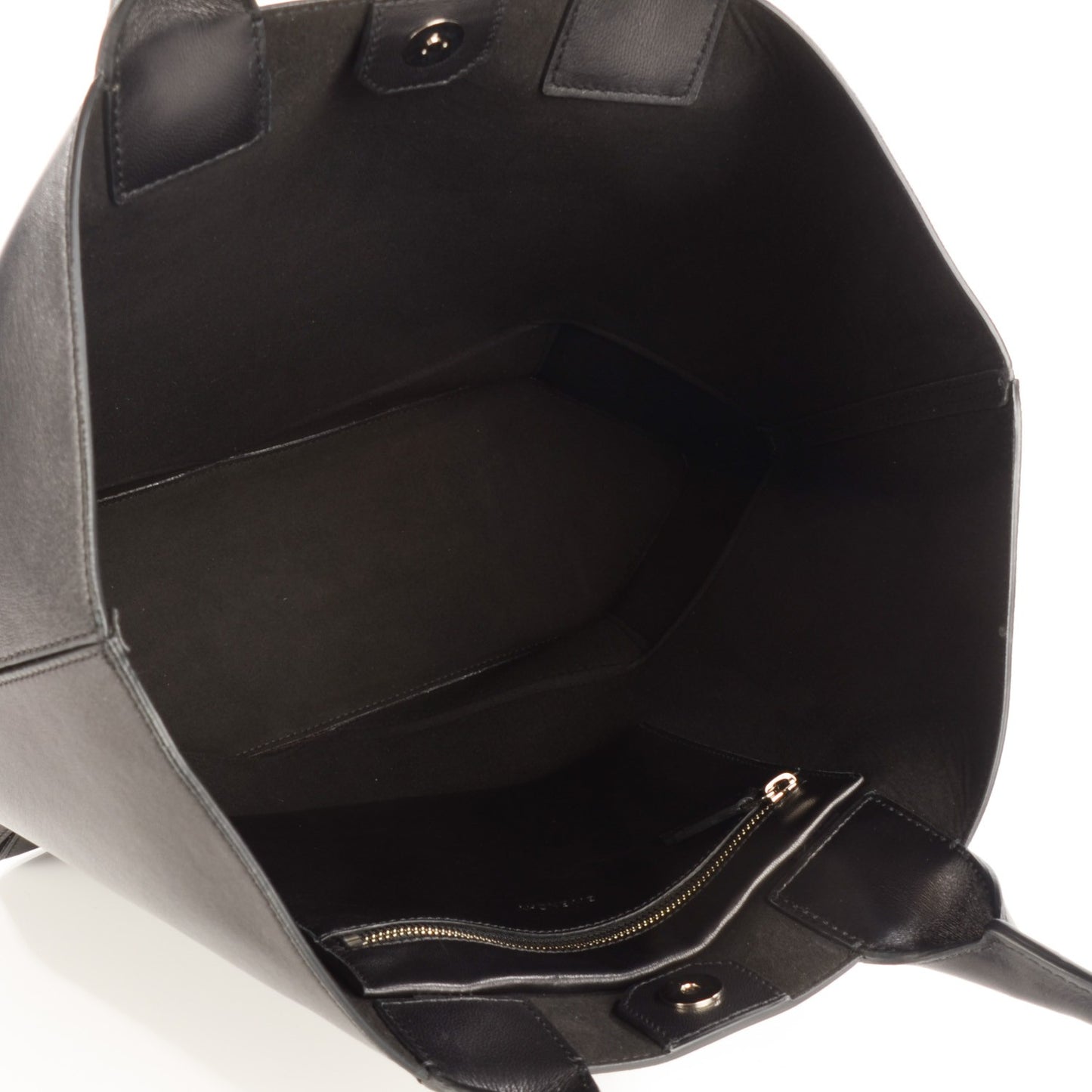 Nappa Medium Easy Tote Black