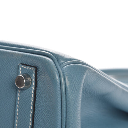 Hermes Epsom Birkin 30 Blue Jean 34 of 34